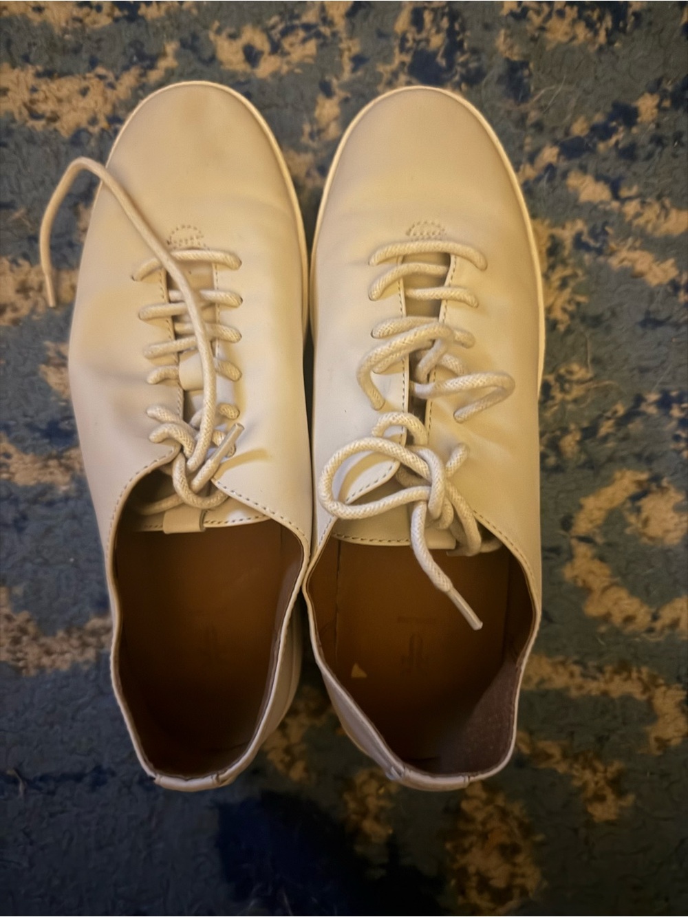Frye Women’s Lace-Up Casual Sneakers in white